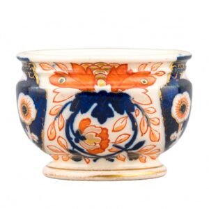 England Porcelain Pot Jar Imari Gilt Royal Crown Derby Mark Later 19th Century