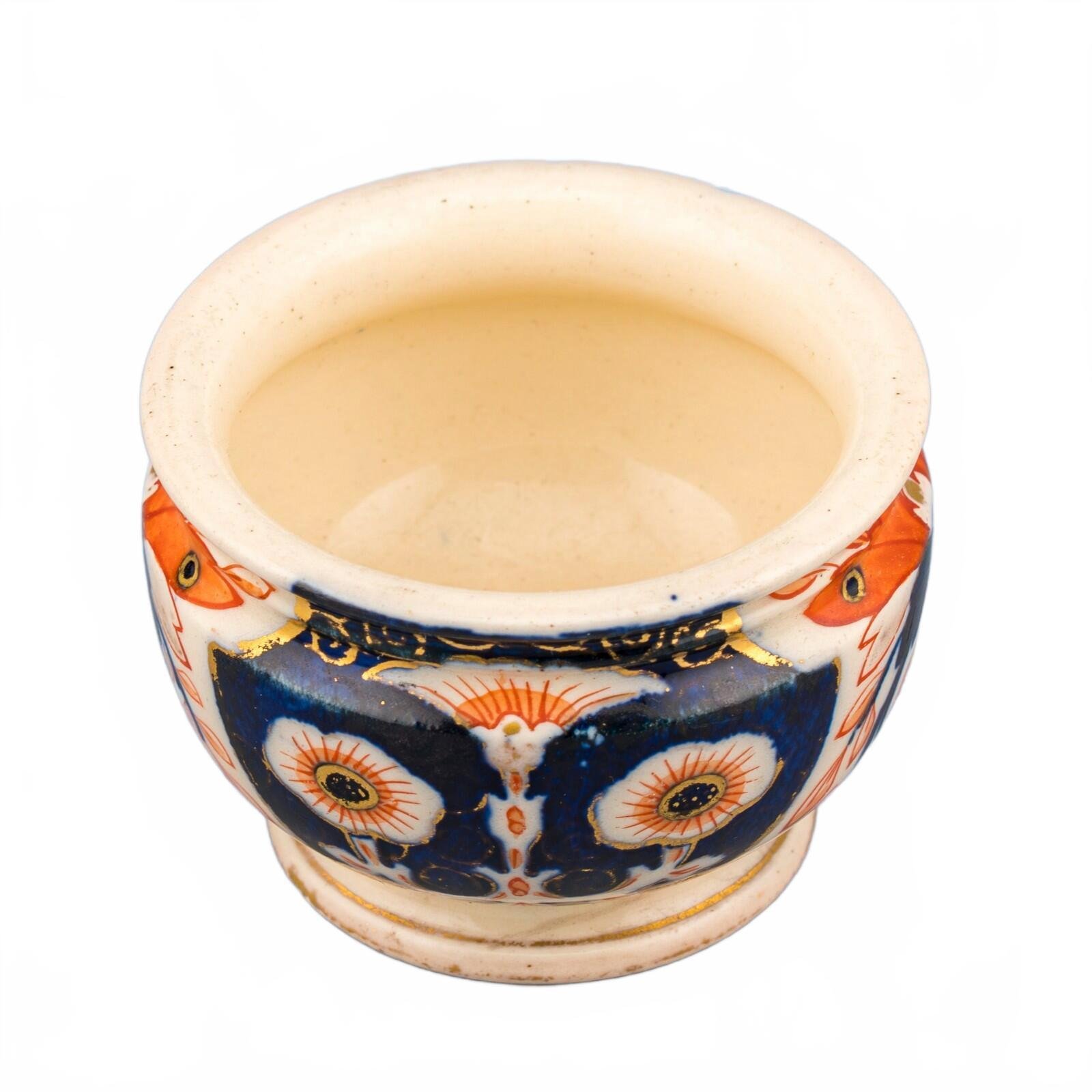 England Porcelain Pot Jar Imari Gilt Royal Crown Derby Mark Later 19th Century - Image 8