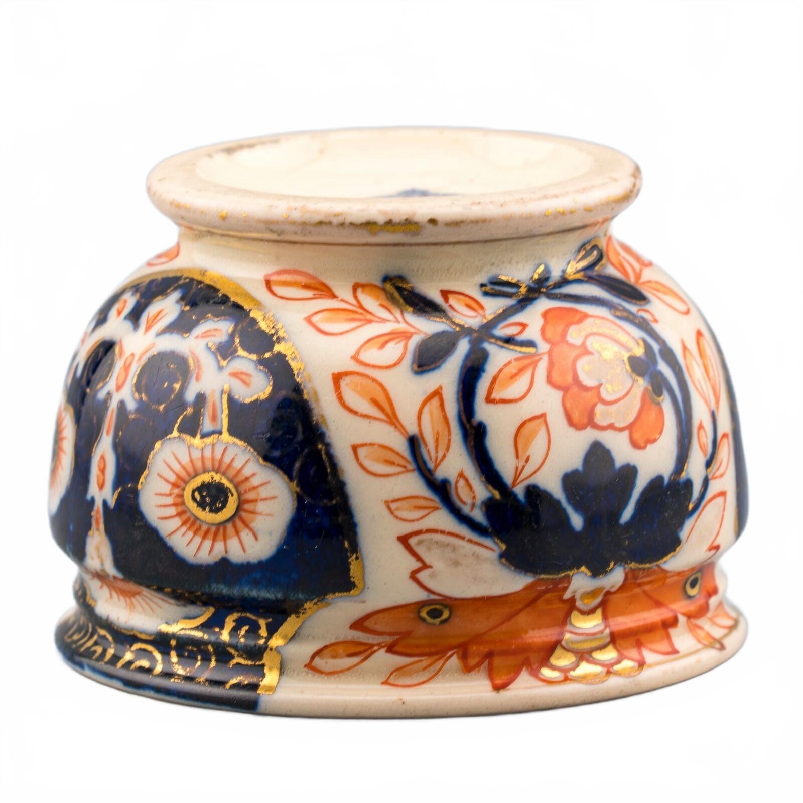 England Porcelain Pot Jar Imari Gilt Royal Crown Derby Mark Later 19th Century - Image 12