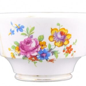 England Porcelain Coalport Bowl Famille Rose Enamel Gilt Regency 19th Century