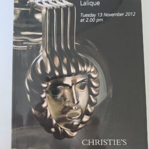 Christies Lalique South Kensington London 2012 Auction Catalogue 44 Pages Glass