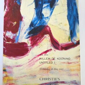Christie's New York Willem de Kooning Untitled I Auction Catalogue 16 May 2007