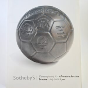 Sotheby's Contemporary Art Afternoon Auction London 2 July 2008 Catalogue