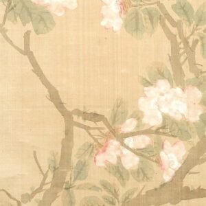 Chinese Painting Ren Bonian 1840-1895 Ink Pigment on Silk Shanghai School Qing