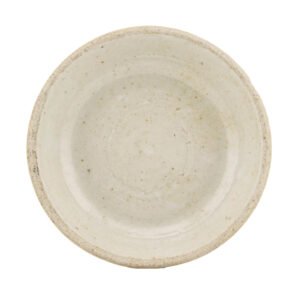 Chinese Porcelain Bowl Dish Qingbai Celadon Pale Glazed Unglazed Foot Late 20thC