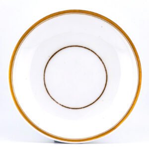 England Spode Porcelain Saucer Pattern 5927 Gilt Border Regency Period 19th C