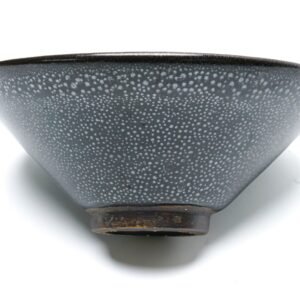Chinese Oil Spot Tenmoku Bowl Black Glazed Jian Ware Southern Song Modern 21st C
