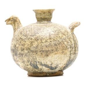 Thai Sawankhalok Chicken Kendi Southeast Asian Zoomorphic Drinking Vessel 14th C